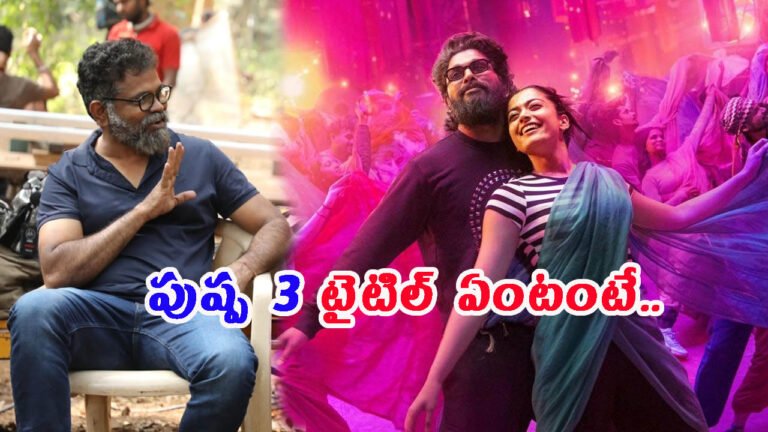 పుష్ప 3 టైటిల్ ఇదే.. క్లారిటీ ఇచ్చేసిన డైరెక్టర్: ఆనందంలో ఫ్యాన్స్