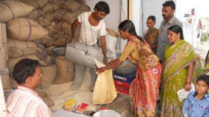 3 months free ration distribution India