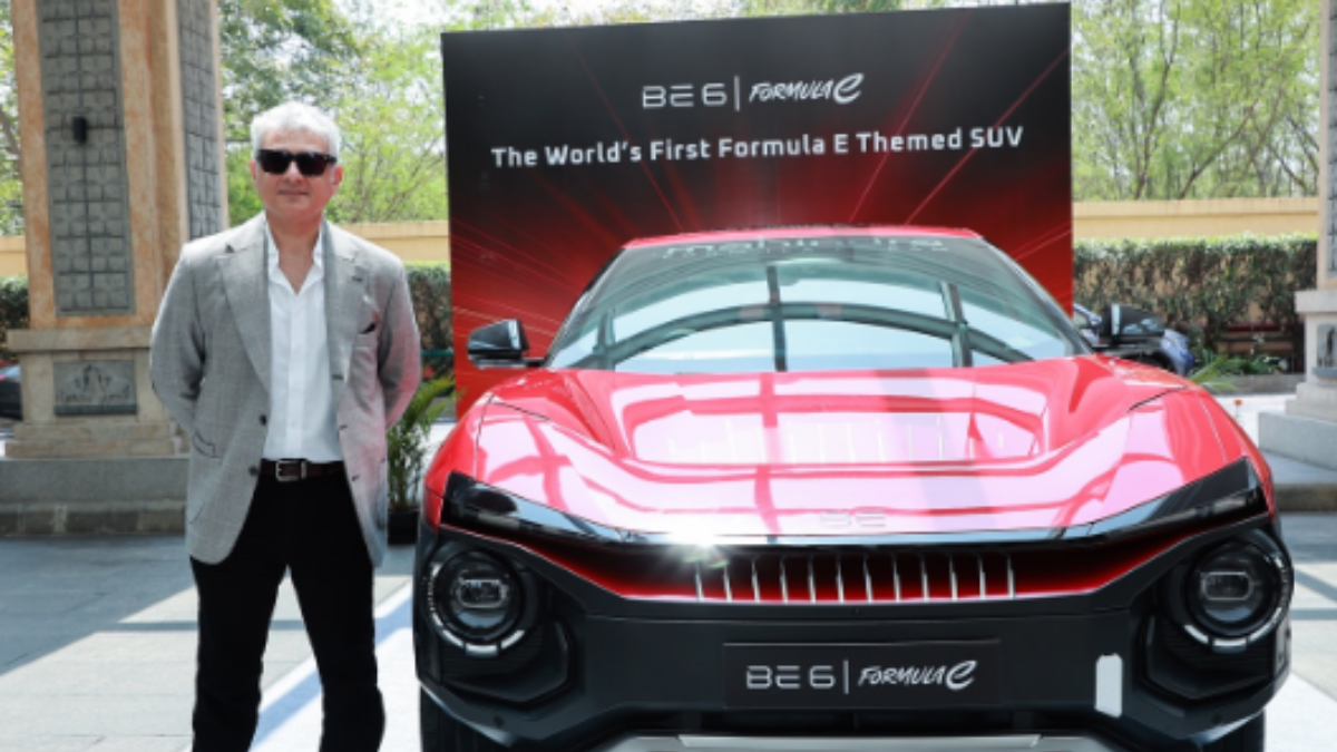 Ajith Kumar Mahindra BE 6 Formula E Edition