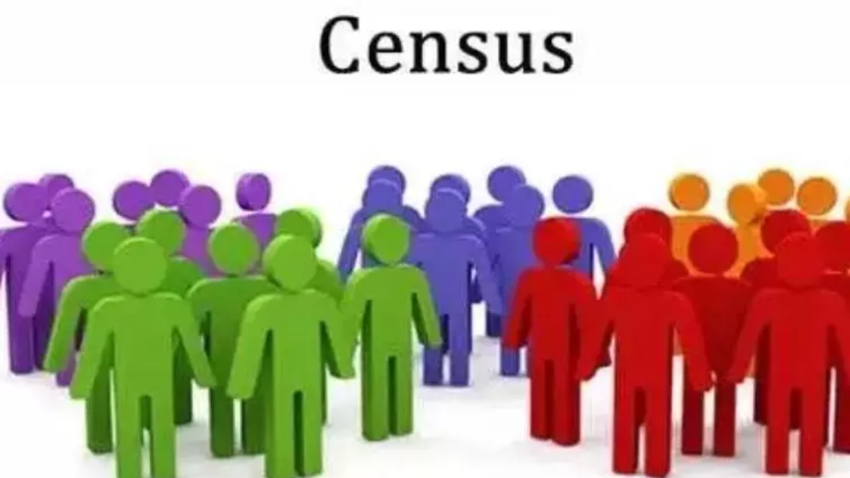 Official Census 2026 survey process and digital data collection illustration for Andhra Pradesh and Telangana.