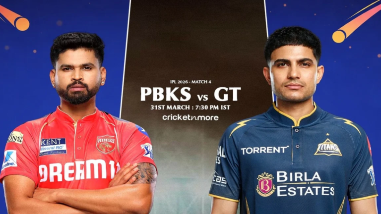 Shubman Gill and Shreyas Iyer leading their respective teams in IPL 2026 season(gt vs pbks