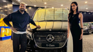 Hardik Pandya Mercedes-Benz V-Class