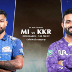 MI vs KKR IPL 2026 Match