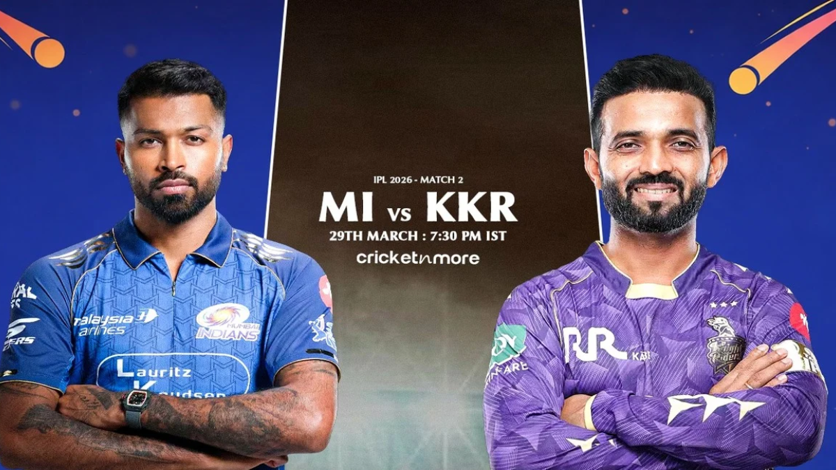 MI vs KKR IPL 2026 Match