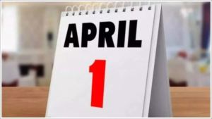 A person using a smartphone for digital payments and a car passing through a FASTag toll gate, symbolizing new April 1st rules