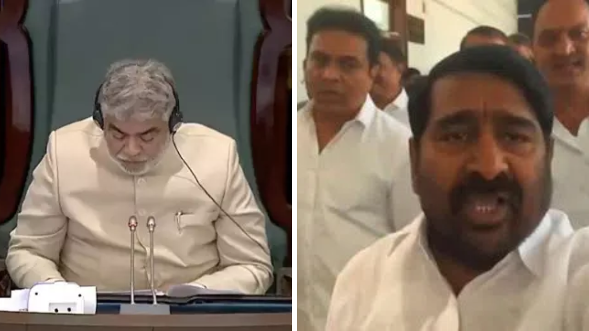 Telangana Assembly BRS MLAs Suspension