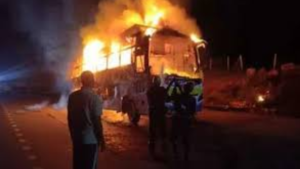 Vizianagaram bus fire incident