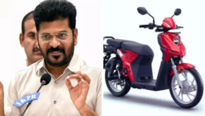 college-girl-students-ev-scooters-cm-revanth-reddy-hyderabad