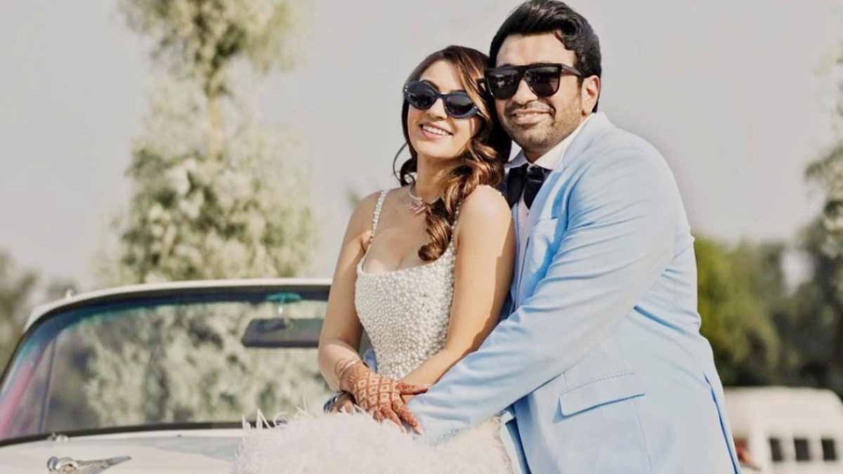 Actress Hansika Motwani looking elegant during a recent interview discussing her personal life and career.