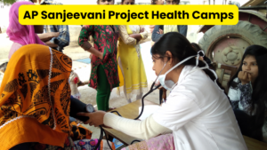 Chief Minister N. Chandrababu Naidu conducting a review meeting on health sector and Sanjeevani project in Andhra Pradesh