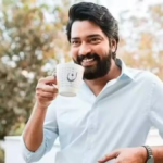 Actor Allari Naresh at the movie launch event of his upcoming devotional film Kanaka Durga.