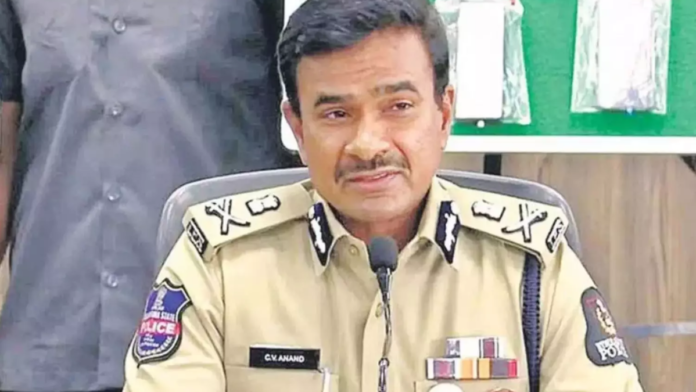 CV Anand Telangana DGP