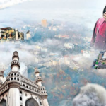 హైదరాబాద్‌లోని ఉప్పరపల్లి ప్రాంతంలో కాలుష్యంతో నిండిన వాతావరణం మరియు AQI రీడింగ్స్.