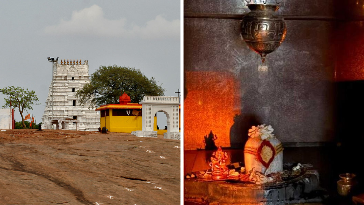 Keesaragutta Temple Sun Rays