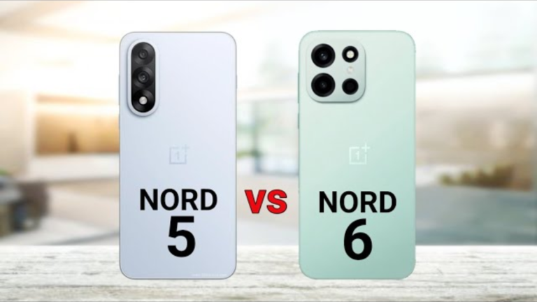 OnePlus Nord 6 vs OnePlus Nord 5