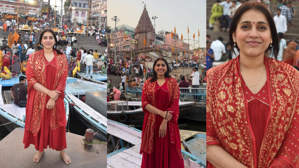 Rashmi Gautam Kashi Visit