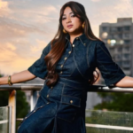 Exterior view of a premium luxury high-rise apartment complex in Worli, Mumbai, similar to Shreya Ghoshal's new residence