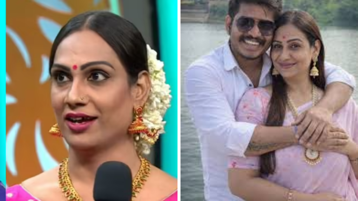 Tamanna Simhadri celebrating her first wedding anniversary with her husband