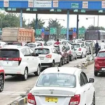 Toll Gate Cash Ban