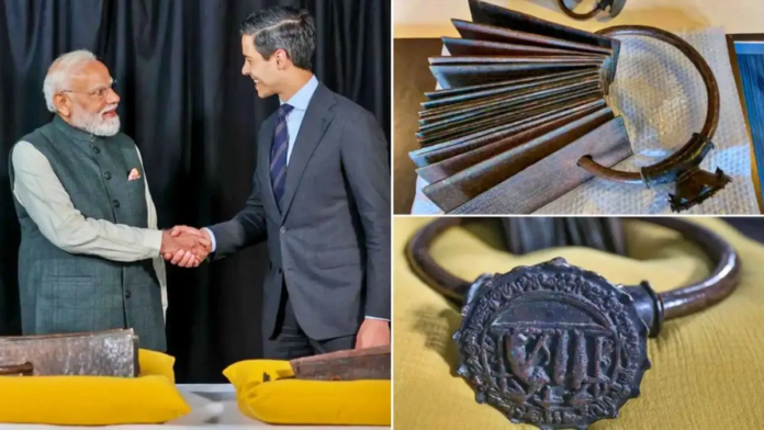 Chola copper plates returned to India