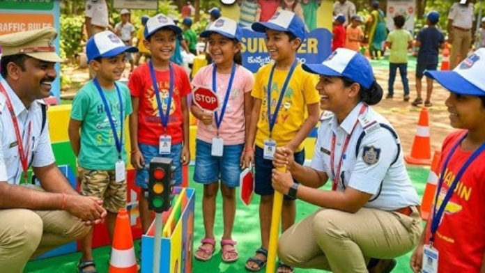 Hyderabad Traffic Police Summer Camp
