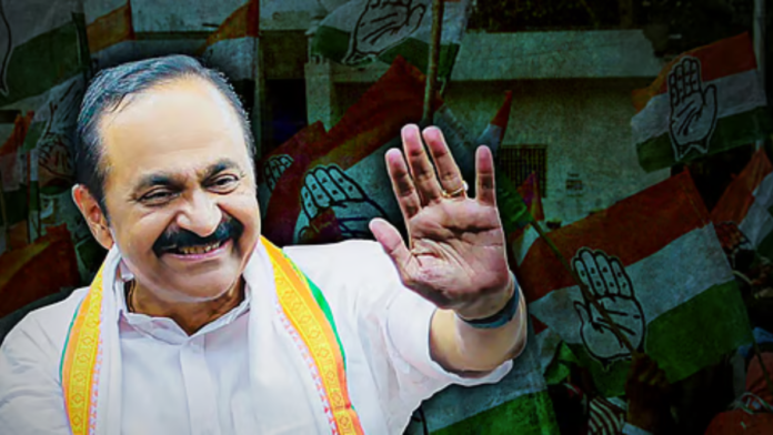 కేరళ ముఖ్యమంత్రిగా ఎంపికైన వీడీ సతీశన్.